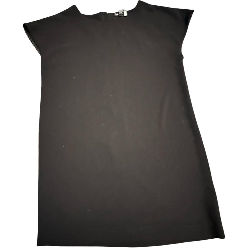 Kensie Black Sleeveless Stretch Dress – XL Soft Blend, Minimalist Cut